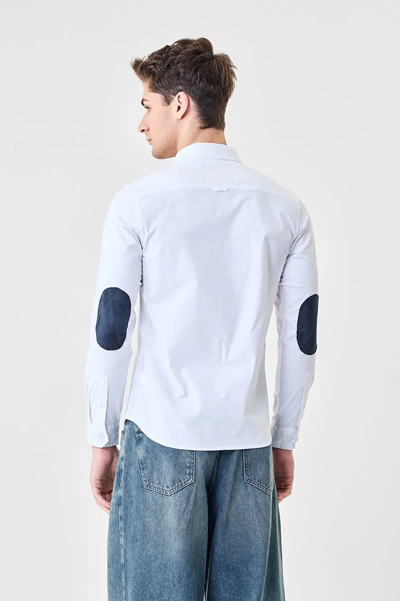 SNITCH White Octet White Shirt for Men | Best Price UAE