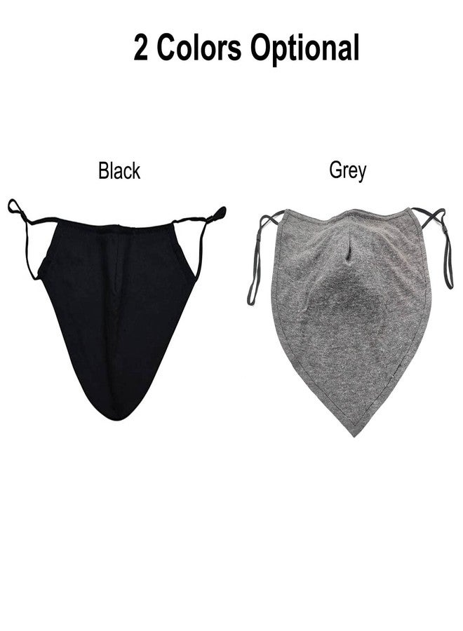 Generic 1PC Beard Cover Adjustable Facial Hair Apron Guard Rag Bonnet Layer Men's Bedtime Bib Cap/ - Image 3