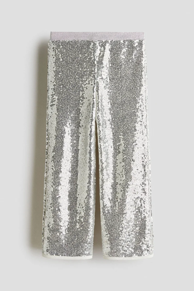 H&M Sequined trousers