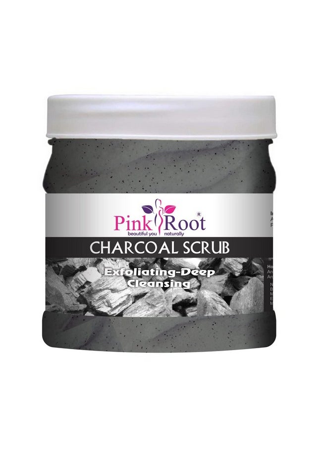 Pink Root - Pink Root Charcoal Scrub 500gm with Cocoa Butter Cream 500gm - Image 1