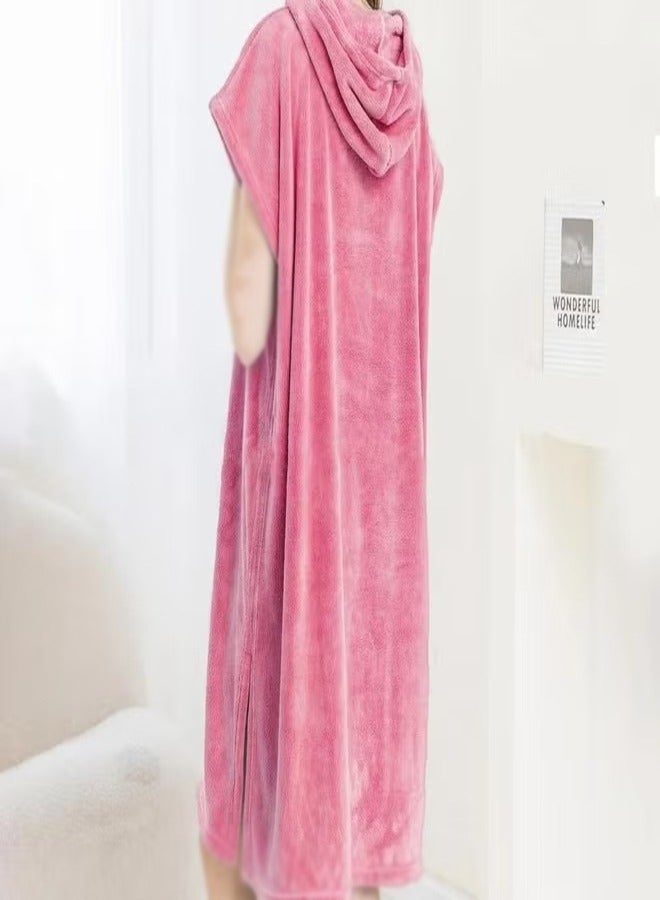 Multi-colored microfiber robe, highly absorbent, lasts longer without damage or color change.  - Image 1