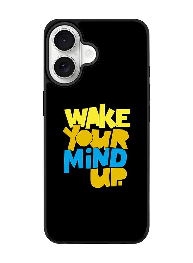 Stylizedd iPhone 17 Case, [Compatible with MagSafe] Slim Magnetic cover Phone Case iPhone 17 -Wake your mind up - Image 1