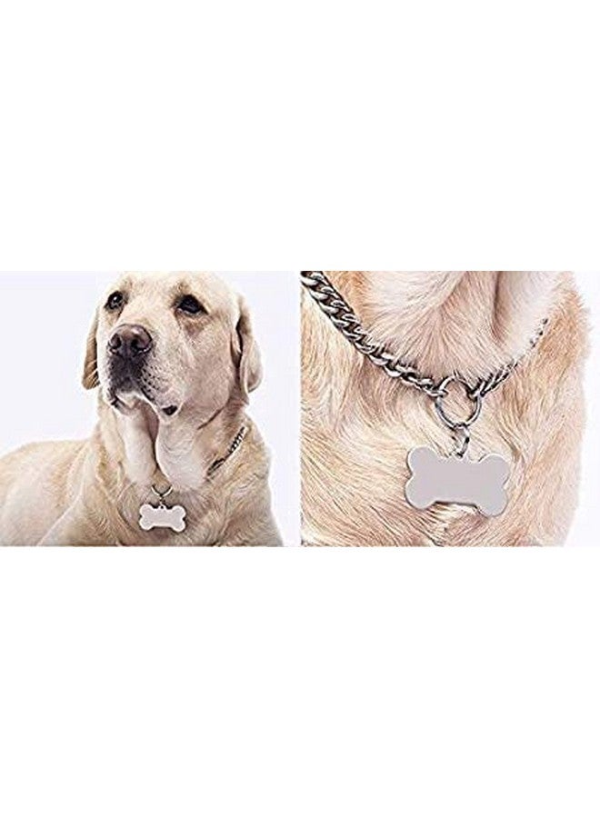 Bone Shape Collar Tag Cum Pendant Breed Dog/Puppy/Kitten/Cat (Color May Vary) Medium - Image 5