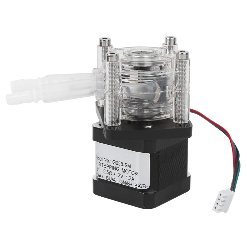 GROTHEN Step Motor Peristaltic Pump 42 Stepper Motor 0-400ml/Min Flow Range - Hand-Twisted Pump Cover Quick Tube Replacement for Laboratory Liquid Transfer - Image 4