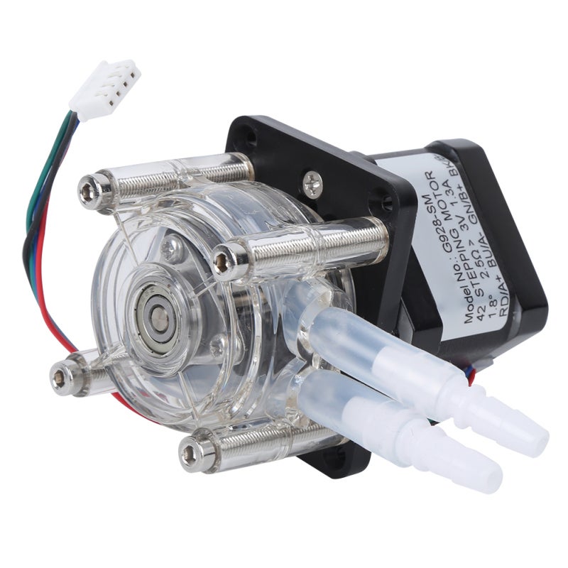 GROTHEN Step Motor Peristaltic Pump 42 Stepper Motor 0-400ml/Min Flow Range - Hand-Twisted Pump Cover Quick Tube Replacement for Laboratory Liquid Transfer - Image 5