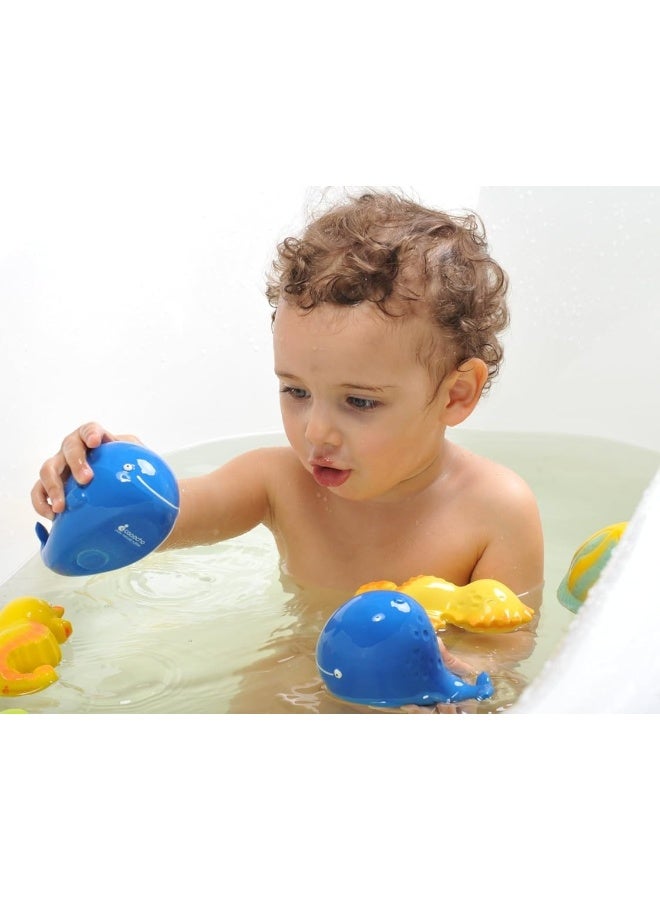 CaaOcho Pure Natural Rubber Bath Toy - Kala The Whale Baby Toy - Hole Free Bath Toys, BPA Free Bath Toys for Infants, Without Holes Sealed Natural Rubber Baby Toy - Image 5