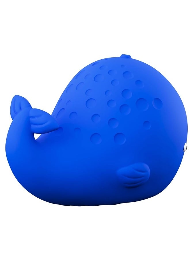 CaaOcho Pure Natural Rubber Bath Toy - Kala The Whale Baby Toy - Hole Free Bath Toys, BPA Free Bath Toys for Infants, Without Holes Sealed Natural Rubber Baby Toy - Image 1