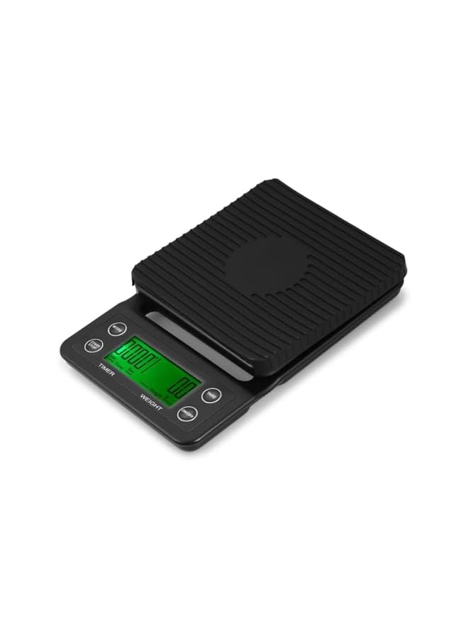 PROMASS ExactMeasure Touch-Sensitive Digital Kitchen Scale with Backlit Display and Non-Slip, Heat-Resistant Surface for Precision Cooking - Image 1