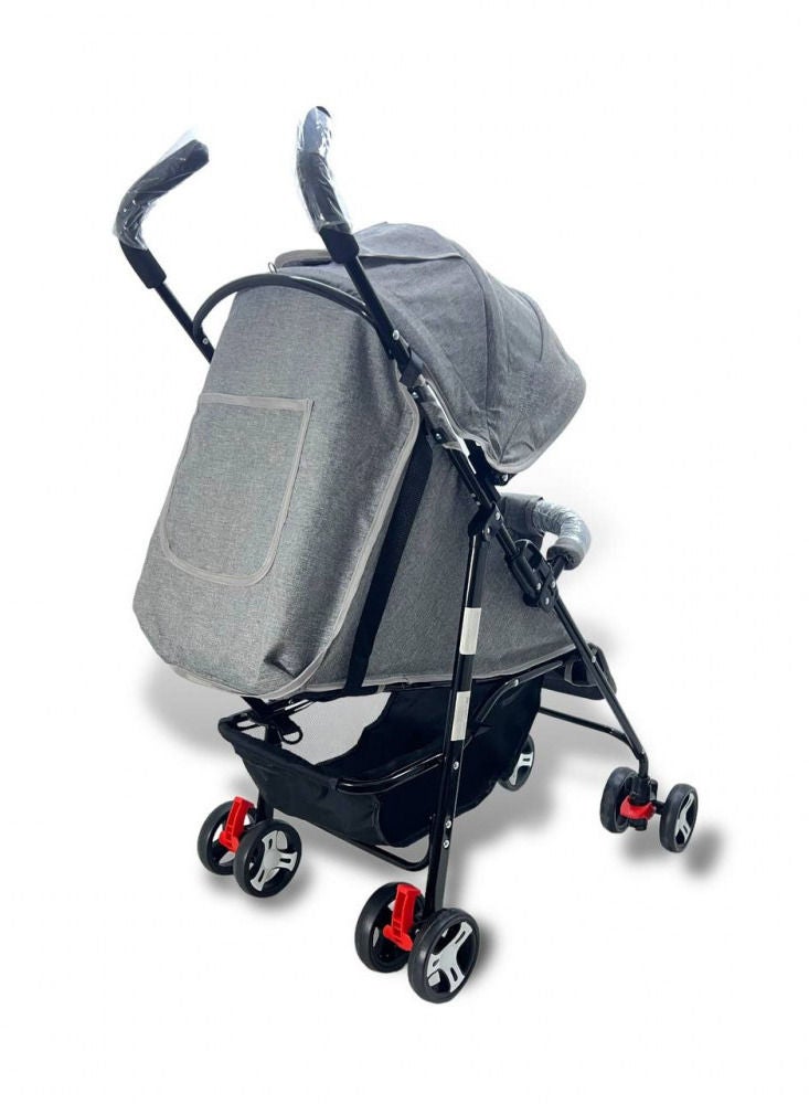 Kinlee baby stroller, gray color - Image 2