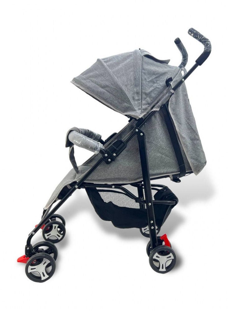 Kinlee baby stroller, gray color - Image 4