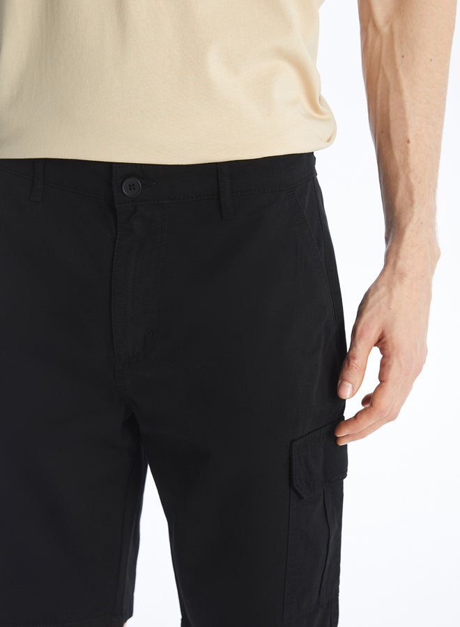 LC WAIKIKI Regular Fit Men's Cargo Shorts - Image 4
