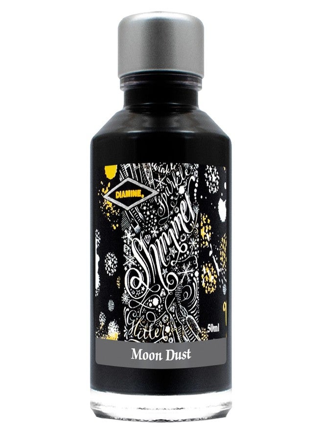 DIAMINE 50ML Moon Dust Shimmer Ink Bottle - Image 2