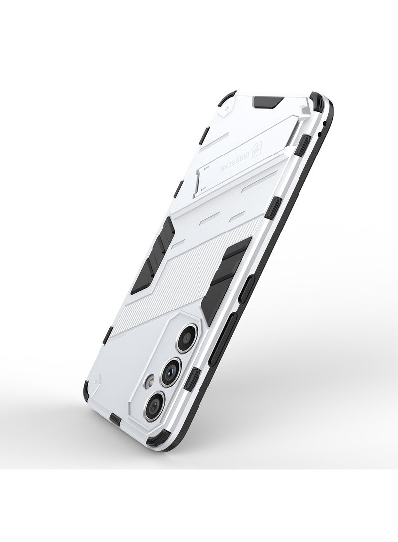 Samsung Galaxy A54 Mobile Case Cover with Hybrid Heavy Duty Protection Shockproof Defender Kickstand Armor Back Cover with Anti-Fingerprint Anti-Scratch Protector - Image 4