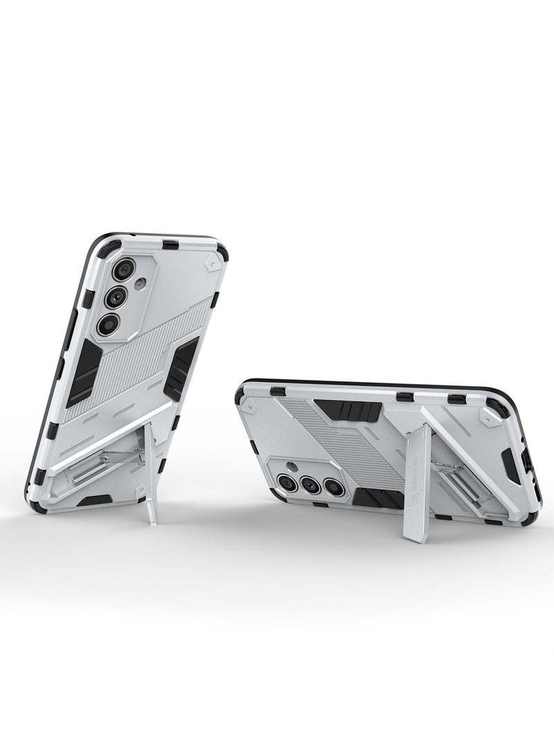Samsung Galaxy A54 Mobile Case Cover with Hybrid Heavy Duty Protection Shockproof Defender Kickstand Armor Back Cover with Anti-Fingerprint Anti-Scratch Protector - Image 3