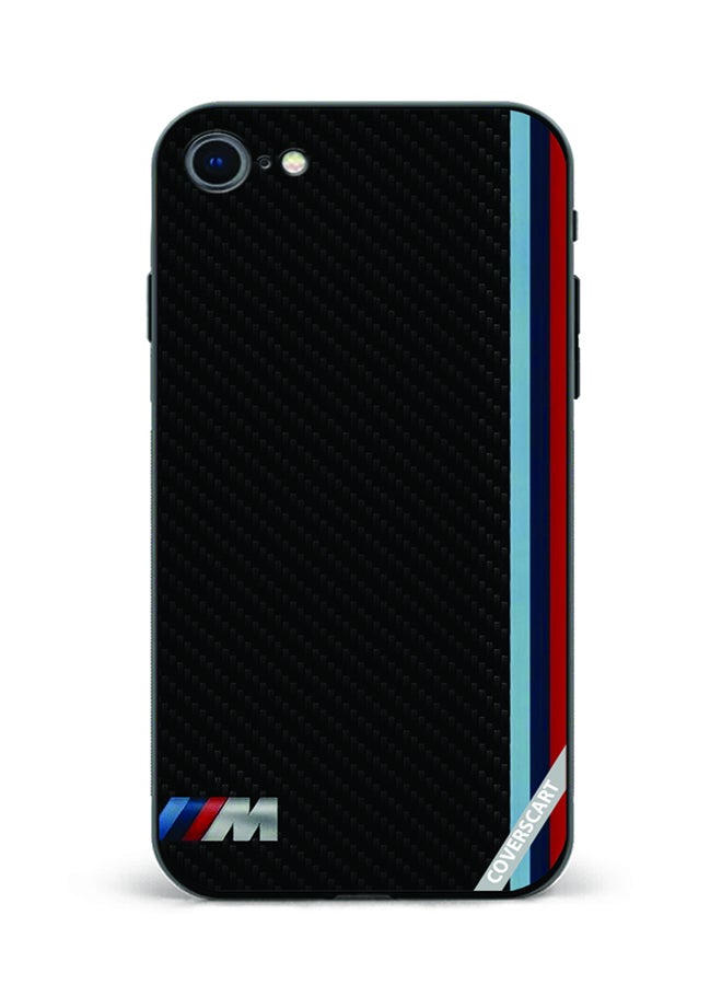 Protective Case Cover For Apple iPhone SE 2020 Bmw Logo Design Black