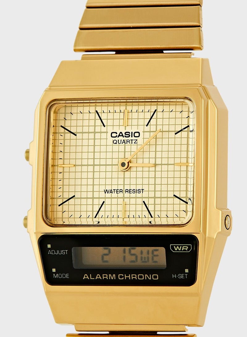 CASIO Aq-800Eg-9Adf Analog Watch - Image 2