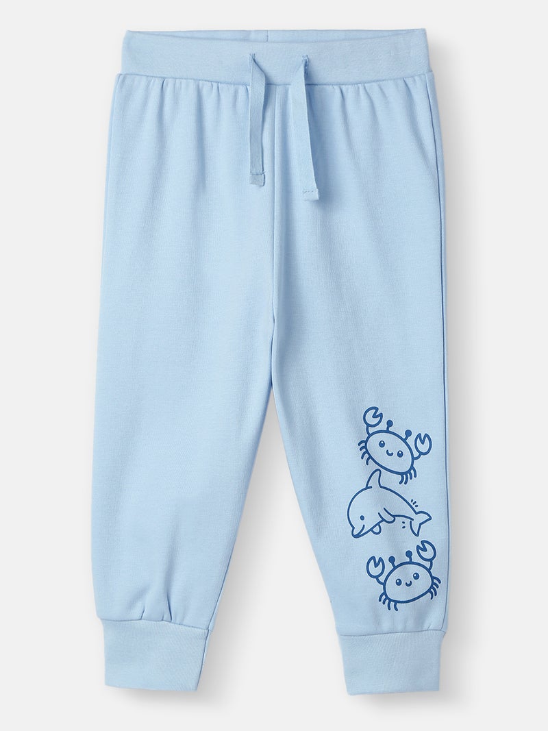 نوتيناتي طقم تي شيرت وبنطلون رياضي قطني مخطط ومطبوع برسومات للأطفال الرضع من نوتيناتى - Image 5