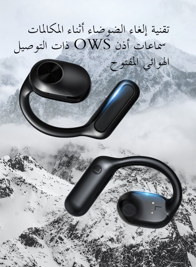 الهواء موصل سماعة بلوتوث ، مع ENC المزدوج مارك تكنولوجيا الحد من الضوضاء ، 16 ملم ملف متحرك ، 6 د ستيريو الصوت المحيطي ، HIFI عالية الدقة جودة الصوت ، IPX5 للماء ، حوالي 12 ساعة - Image 2