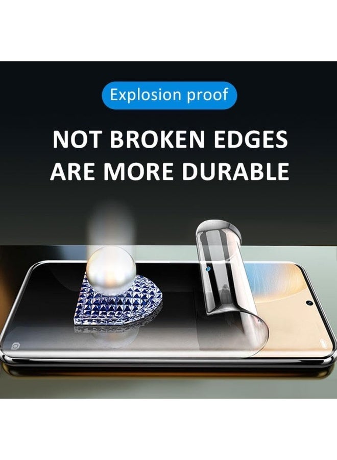 Muzz Max Matte Privacy Ceramic Screen Protector Film for iPhone 16 Plus, 2pcs, Matte, Anti-Spy, Full Adhesive, Flexible,[Not Glass], Anti-Spy Full Adhesive Flexible Film (iPhone 16 Plus) - Image 3