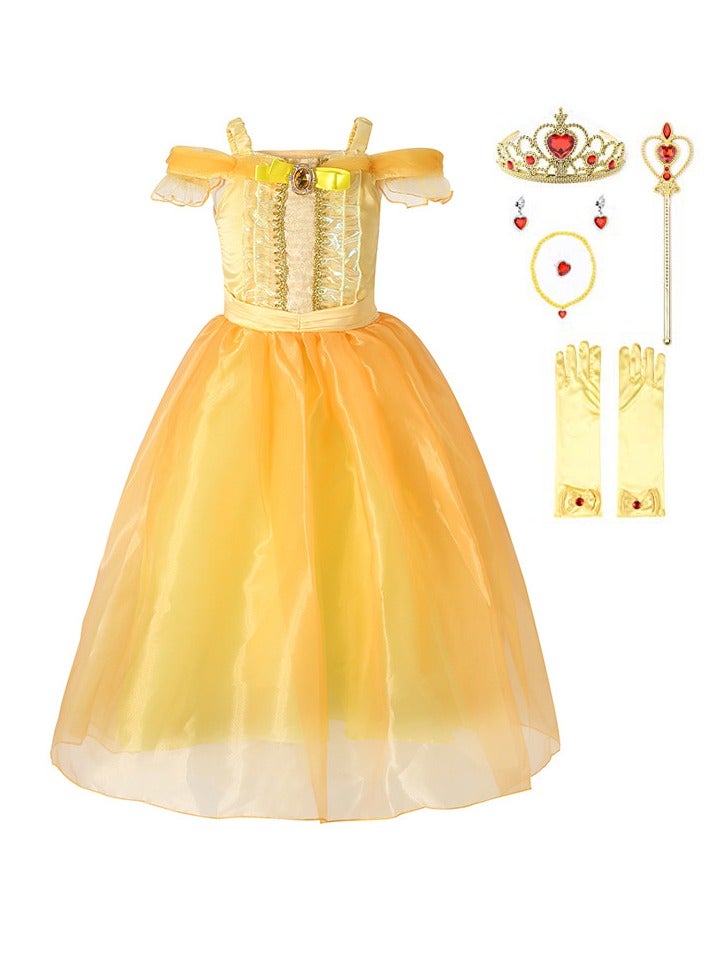 KUYING Children's Princess Dress Girl's Dress  - Image 1