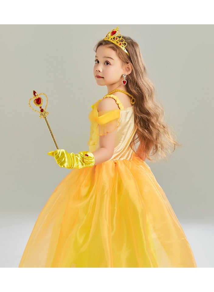 KUYING Children's Princess Dress Girl's Dress  - Image 3