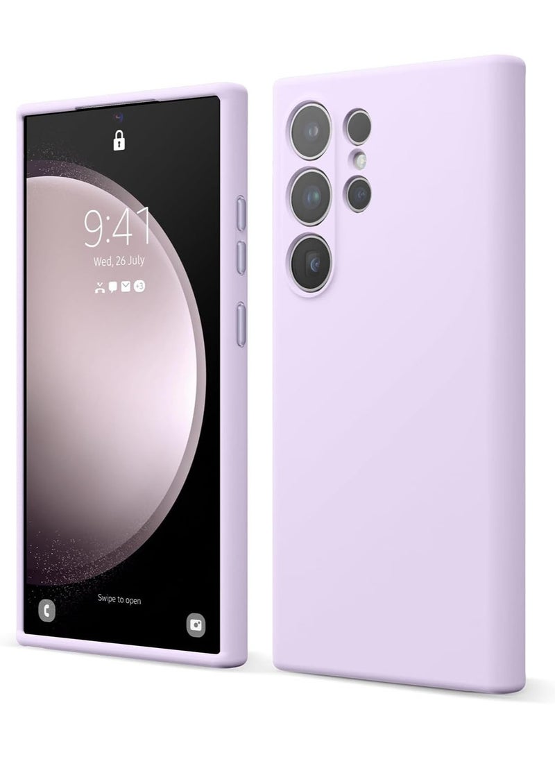 Elago Silicone for Samsung Galaxy S24 Ultra Case Cover - Lavender - Image 1