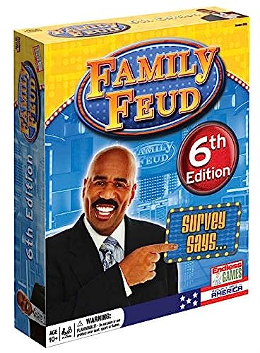 Endless Games Family Feud 6th Edition Competition Game Show Home Edition - Image 1