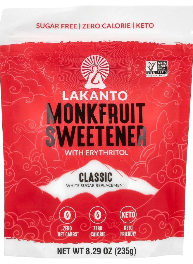 Monkfruit Sweetener with Erythritol Classic 8.29 oz (235g)