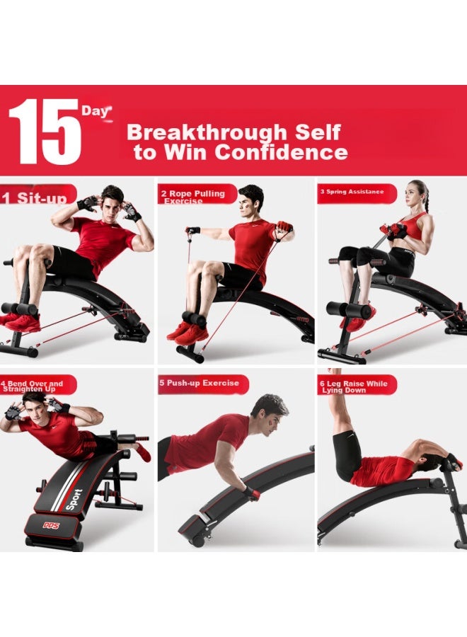 Dds Sit-up Assist Device Fitness Equipment, Sit-up Board, Abdominal Home Exercise Machine - Image 2