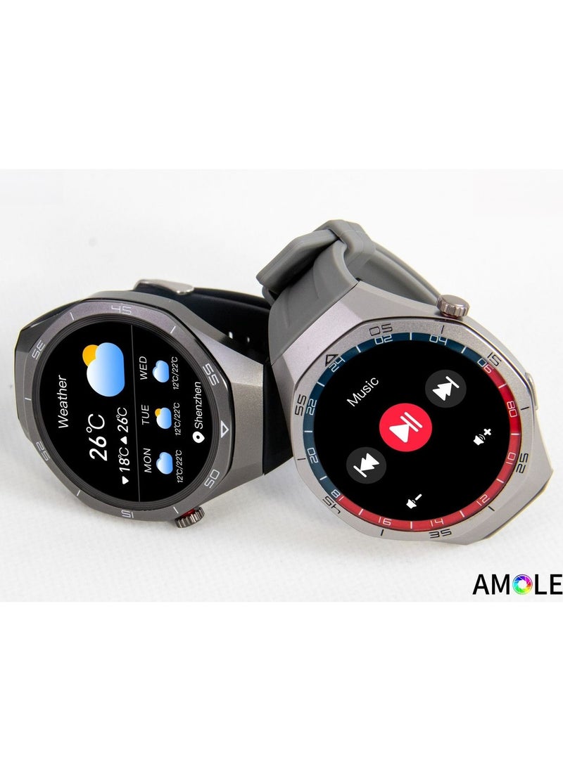 GT5 PRO HD Smart Watch Large Digital Touch Screen Three Straps