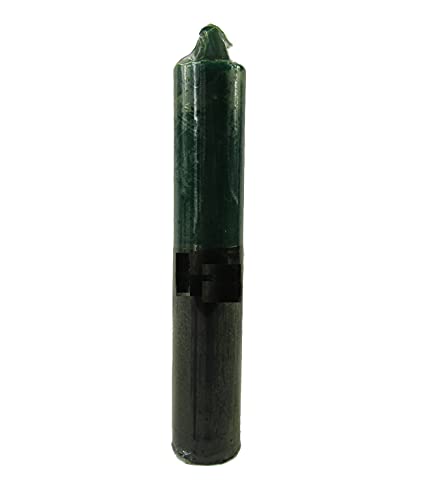 CircuitOffice Reversible Green and Black Jumbo Candle 9 x 15 Green and Black Double Action