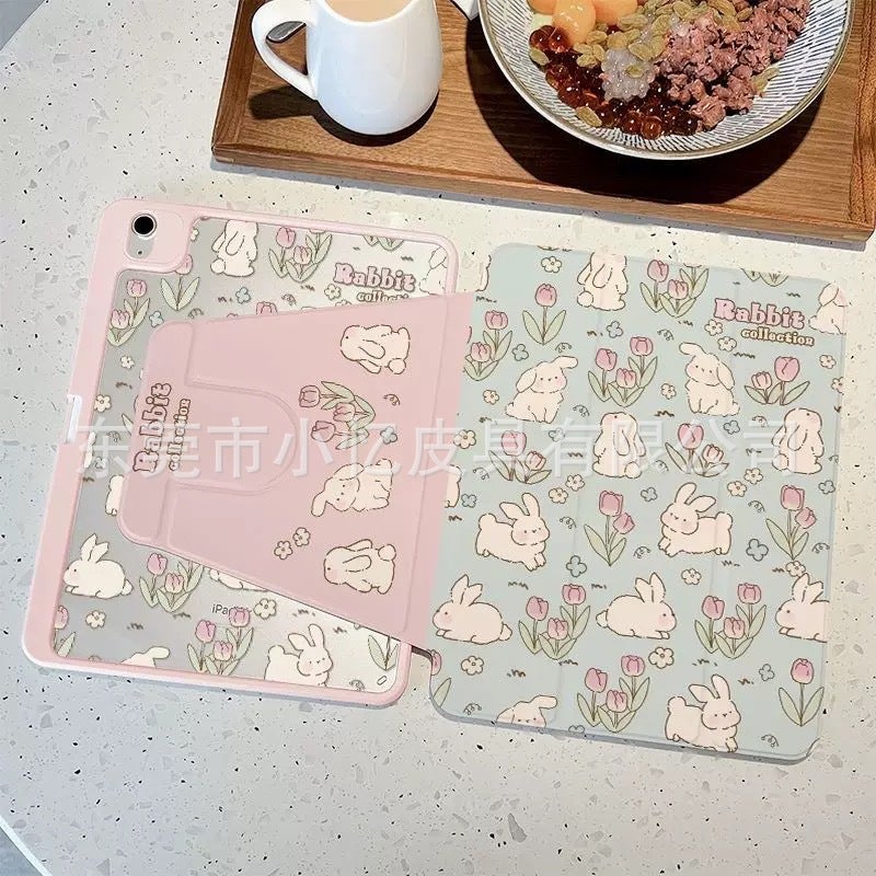 Factory 720 Rotating Tri-Fold Ipad10 Protective Cover 10.2 Rotating Air4567 With Pen Slot Pro11 - Image 3