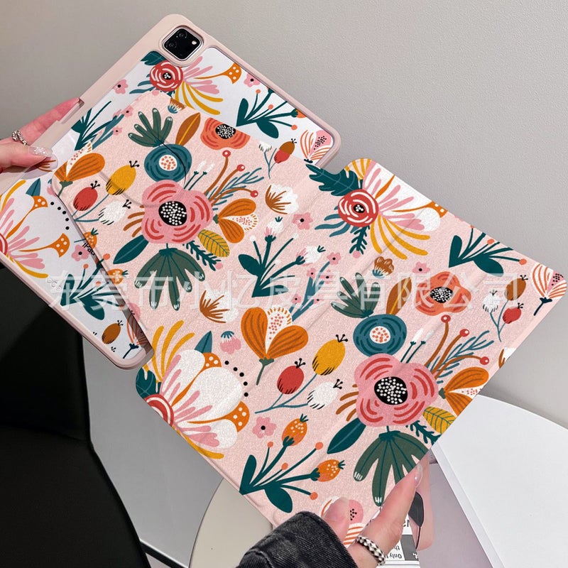 Factory 720 Rotating Tri-Fold Ipad10 Protective Cover 10.2 Rotating Air4567 With Pen Slot Pro11 - Image 1