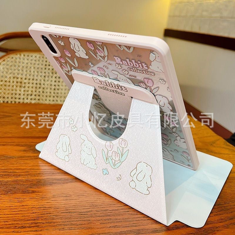 Factory 720 Rotating Tri-Fold Ipad10 Protective Cover 10.2 Rotating Air4567 With Pen Slot Pro11 - Image 4