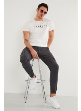 Buratti Printed Crew Neck Cotton Slim Fit T Shirt Men's T Shirt 541DPRTMNT24  - Image 1