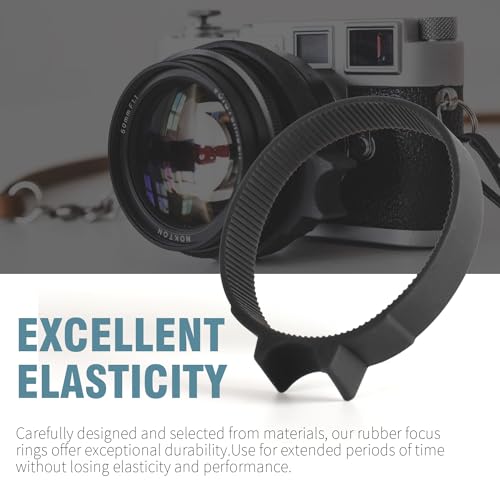 eTone Rubber Seamless Focus Ring Manual Lens Gadget Suitable for Lens Diameter 44mm to 57mm (Small) - Image 4