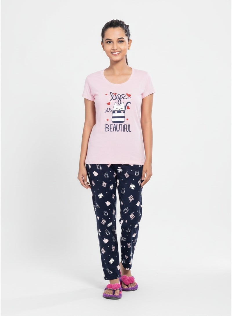 general PJ LADIES BODICE SS TOP + LP SV-PR-255 - Image 1