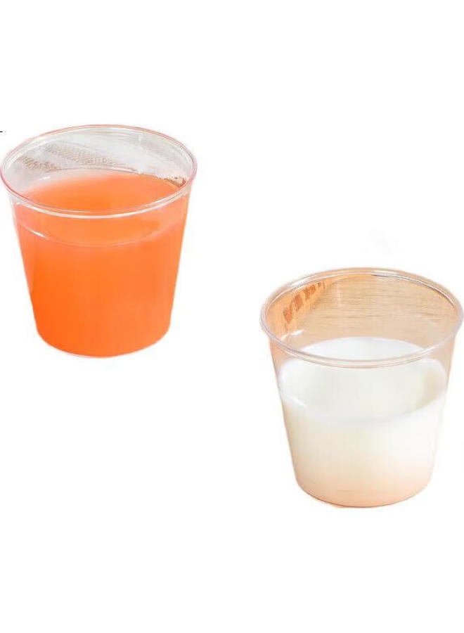 Temeiju Disposable Small Wine Glasses, Thickened Aviation Cups, Sample Cups, Space Cups, Transparent Tasting Cups For Tea And Liquor, 30Ml*100 - Image 2