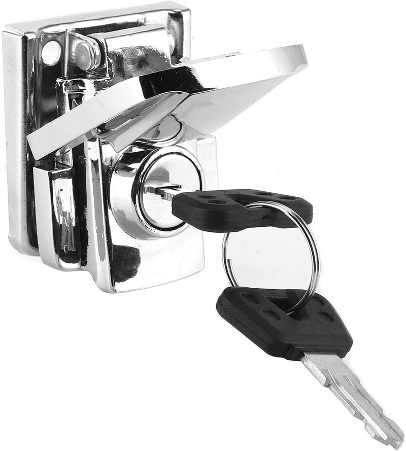 woobles Motorcycle Trunk Lock Iron Motorcycle Rear Trunk Lock Anti‑Theft with 2 Keys Modification Accessories Fit for Big Sheep - Image 5