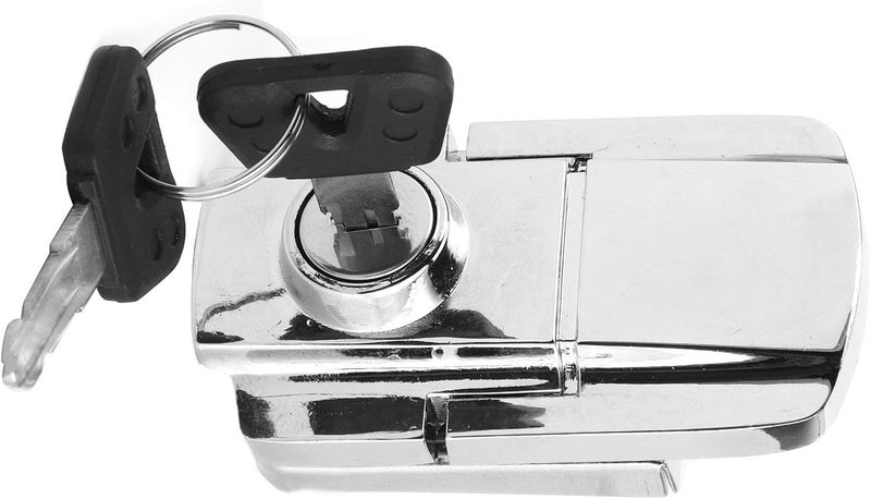 woobles Motorcycle Trunk Lock Iron Motorcycle Rear Trunk Lock Anti‑Theft with 2 Keys Modification Accessories Fit for Big Sheep - Image 4