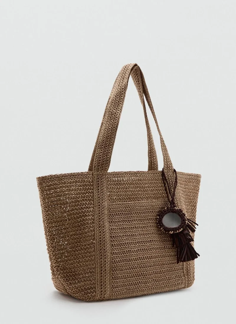 مانجو Natural fibre tote bag