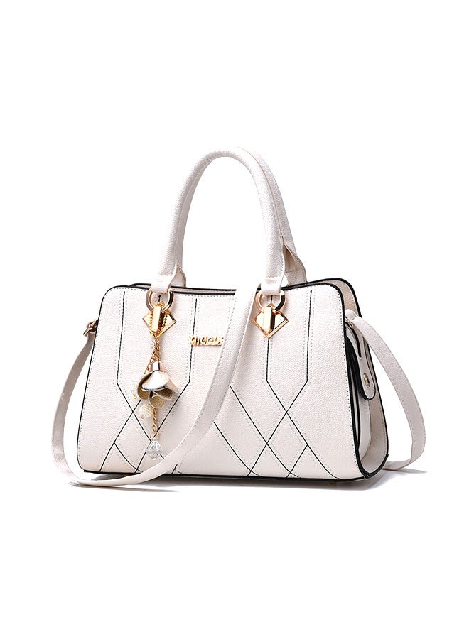 Designer Shoulder Bag  White