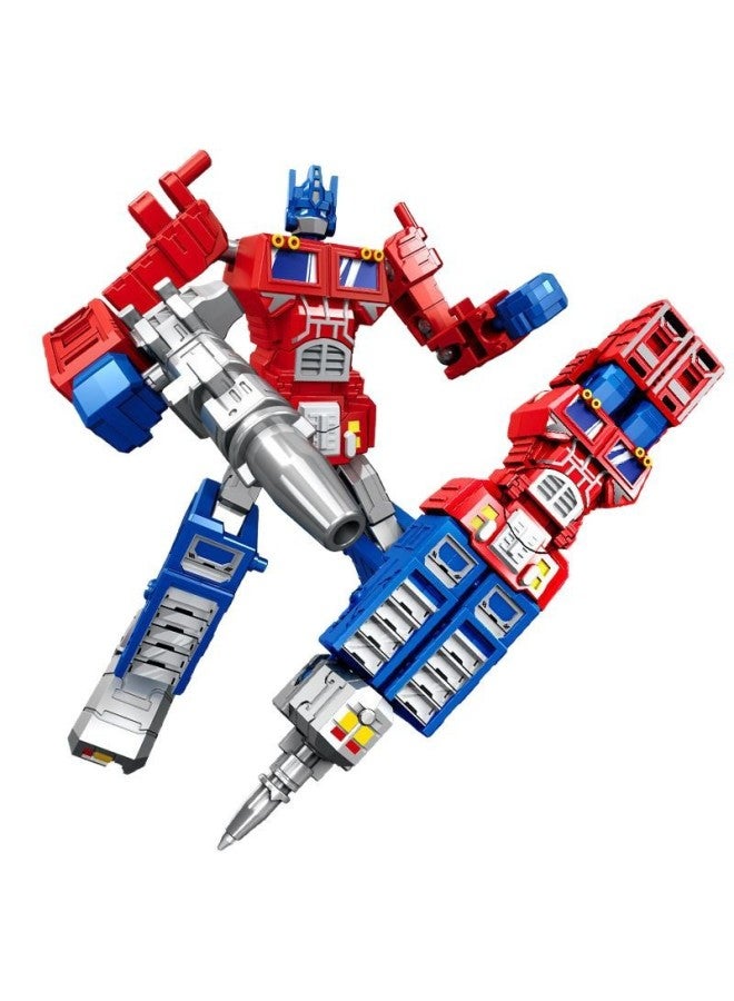 قلم واريور قابل للتشوه للأطفال، لعبة أوبتيموس روبوت كينغ كونغ آريس ميكا نموذج هدية للأولاد والبنات - اللون: عرض محاصر - Image 5