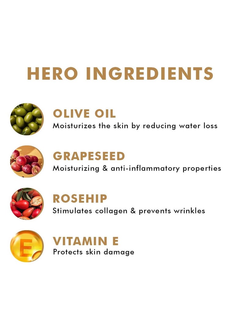 CONSCIOUS CHEMIST - Conscious Chemist® Oil Cleanser for Face | 100ml | Cleanser for oily skin, Face Cleanser with Olives for Women & Men with SPF & Impurities For Soft & Glowing for all Skin, Natural Oil - Daily Dissolve - Image 1