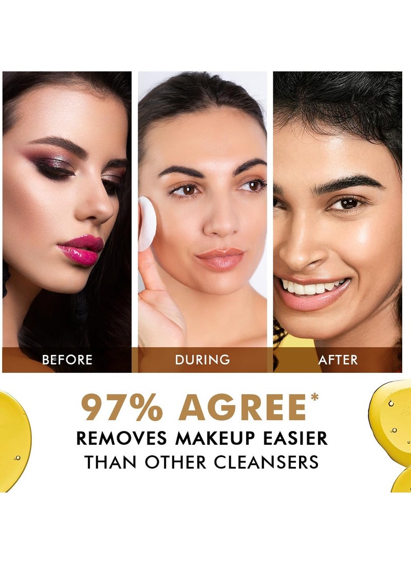 CONSCIOUS CHEMIST - Conscious Chemist® Oil Cleanser for Face | 100ml | Cleanser for oily skin, Face Cleanser with Olives for Women & Men with SPF & Impurities For Soft & Glowing for all Skin, Natural Oil - Daily Dissolve - Image 1