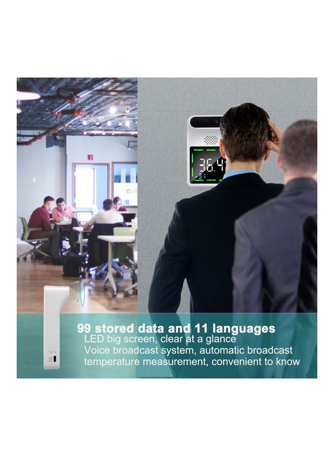 نيبمينينت ميزان قياس حرارة بالأشعة تحت الحمراء يثبت على الحائط - Image 3