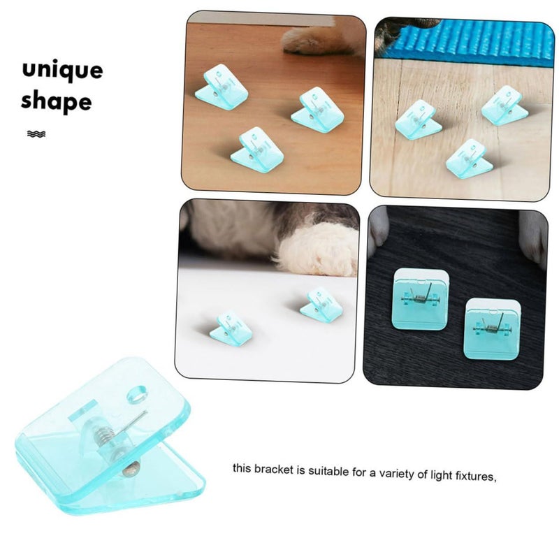 Yardwe 8pcs Sky Blue Dog Pee Pad Holder Wall Clip Potty Training Seamless Home Decor - Image 4