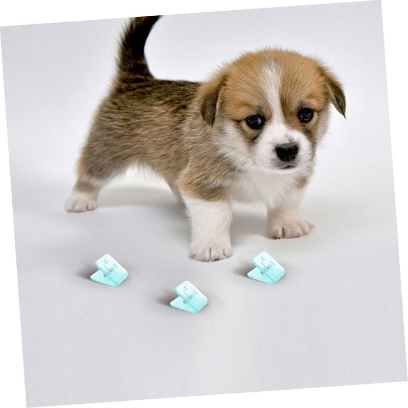 Yardwe 8pcs Sky Blue Dog Pee Pad Holder Wall Clip Potty Training Seamless Home Decor - Image 5