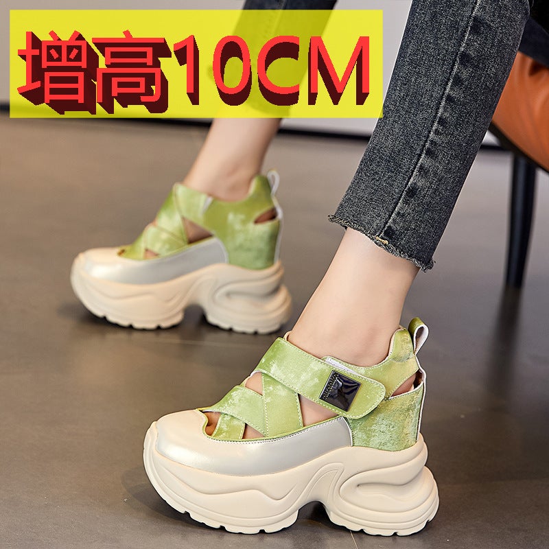 Inner Height Women'S Shoes 10Cm New Breathable Torre Shoes Platform Sandals Small Sports Casual Shoes Women A8926 - Image 2