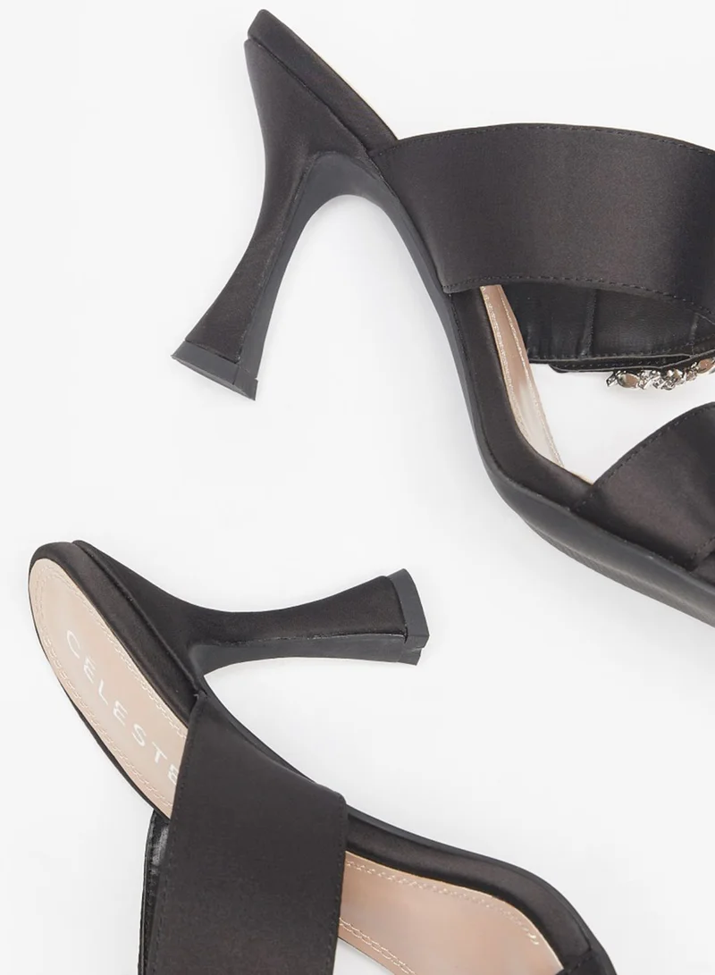Celeste Cross Strap High Heel Sandal